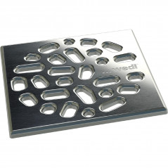 Grille WEDI carrée modèle Fundo 115x115x5mm