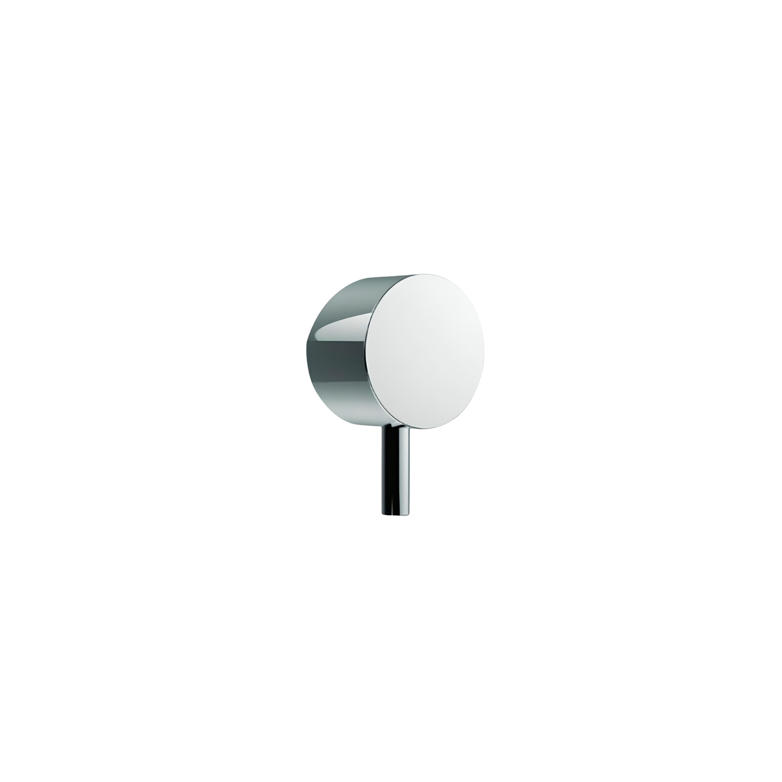 Function selector lever for shower column, chrome-plated metal