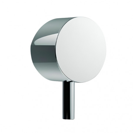 Manette sélecteur de fonction pour colonne de douche, métal chromé