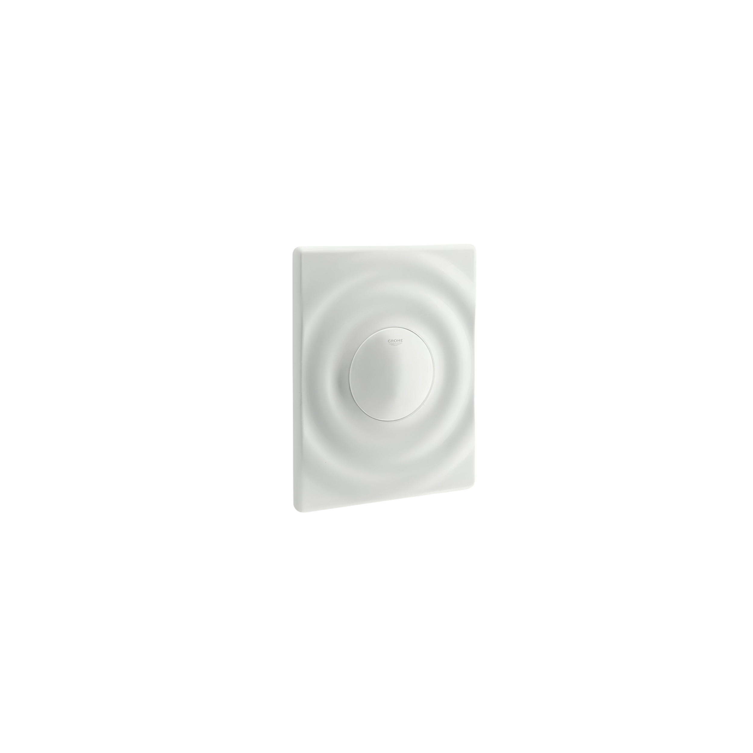 Plaque de commande SURF réservoir WC encastré, 156 x 197 mm blanche