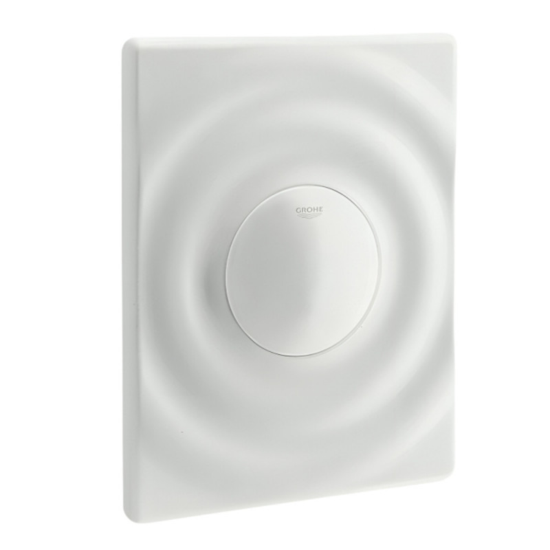 Plaque de commande SURF réservoir WC encastré, 156 x 197 mm blanche Plaque de commande SURF réservoir WC encastré, 156 x 197 mm blanche