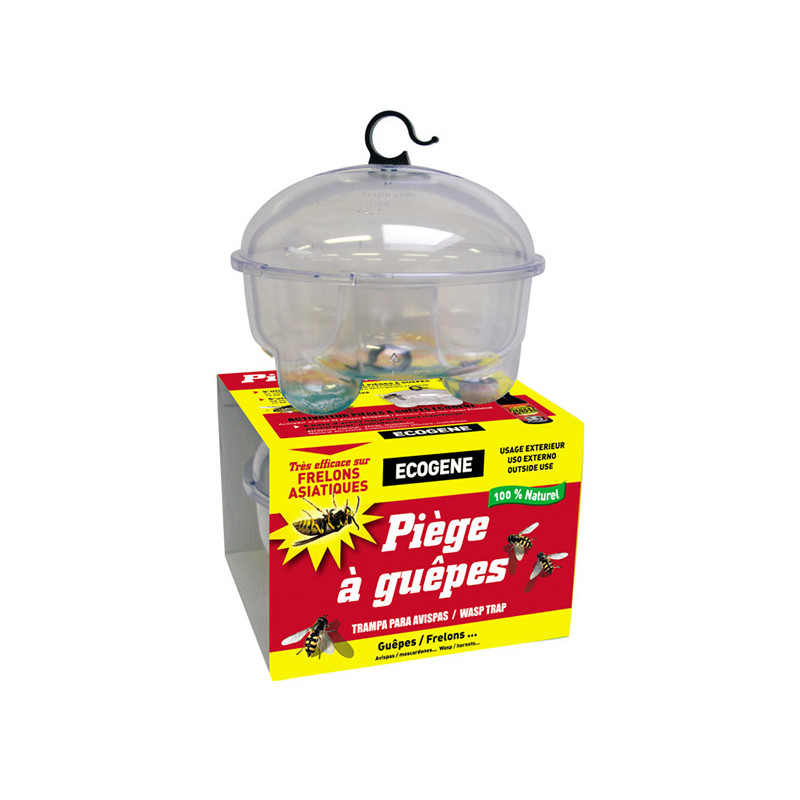 Piège à guêpes et frelons, à suspendre Piège à guêpes et frelons, à suspendre