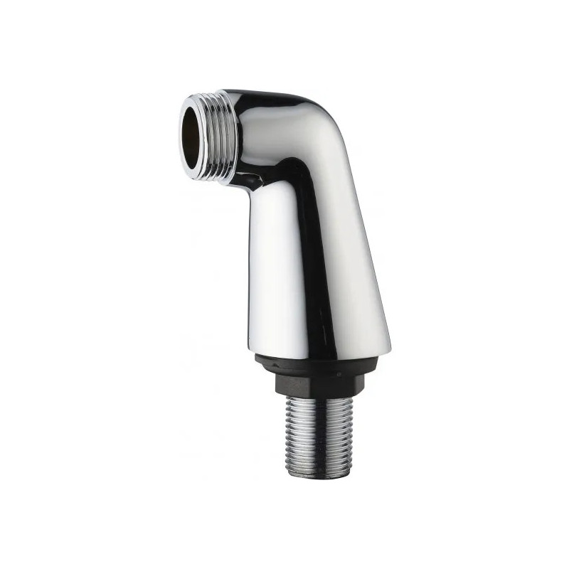 Chrome-plated sanitary fittings on groove, male 15x21 male 20x27 columns per pair