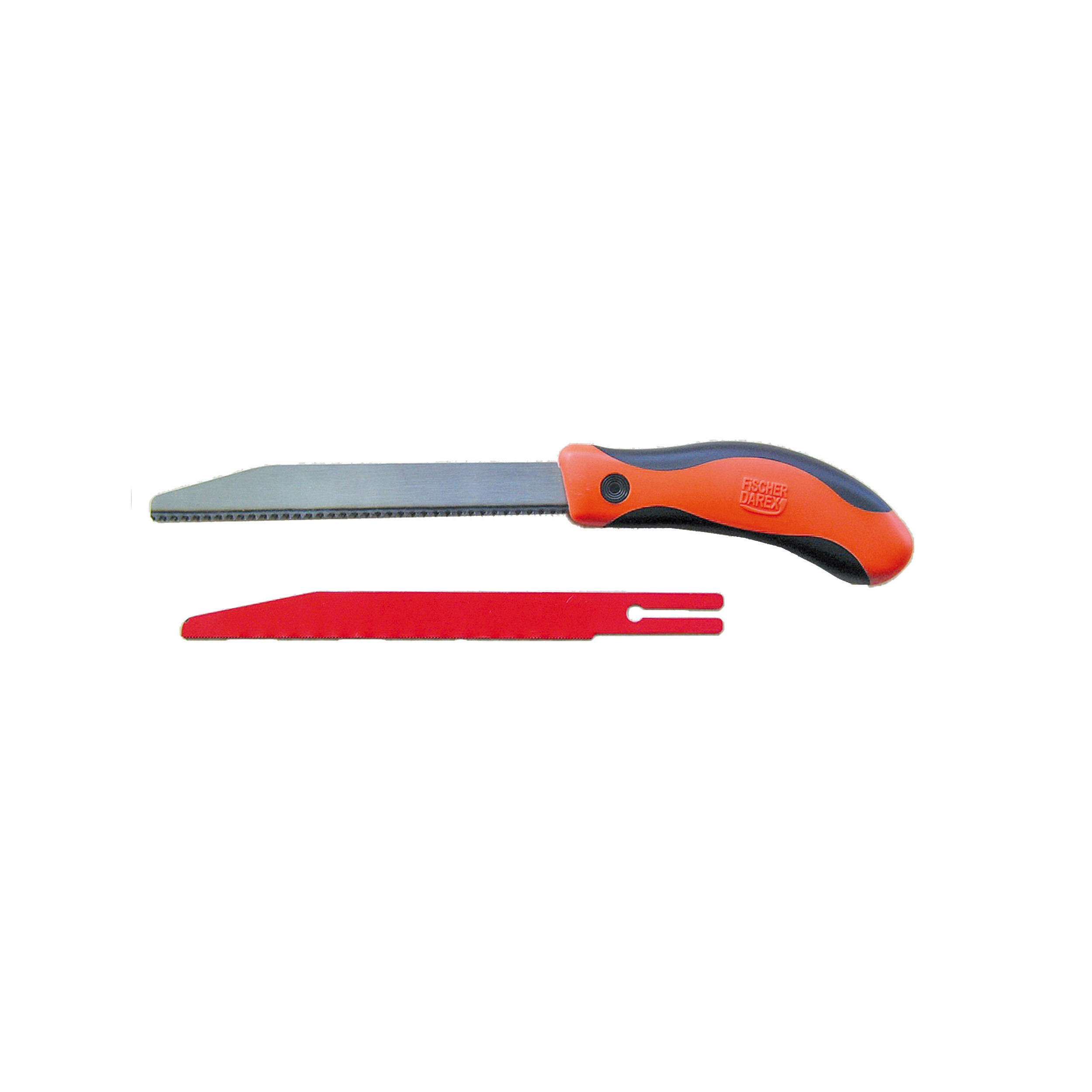 Scie à voleur avec 2 lames 18cm bois-métal