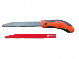 Scie à voleur avec 2 lames 18cm bois-métal