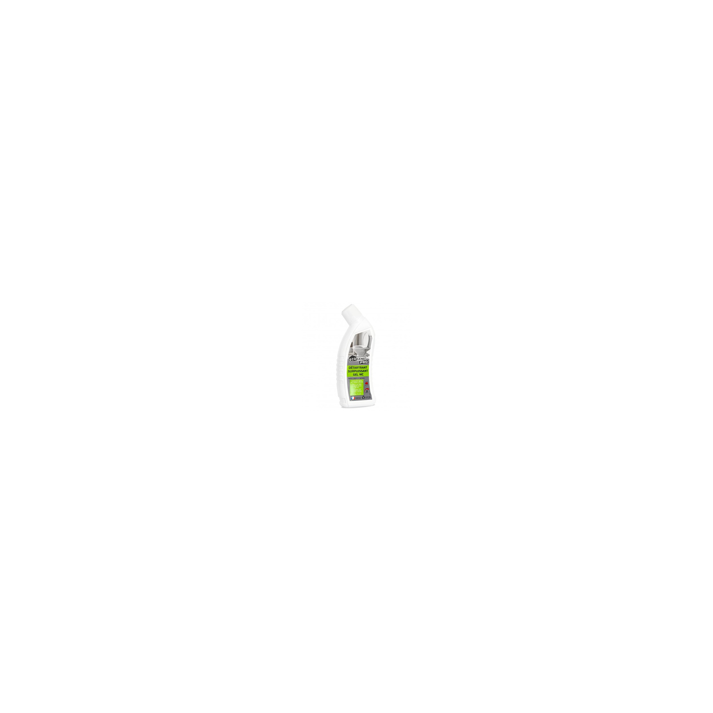 Détartrant surpuissant gel WC 750ml ECOGENE PRO