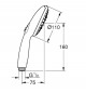Douchette 3 jets GROHE Tempesta Hand Shower 110 mm Douchette 3 jets GROHE Tempesta Hand Shower 110 mm