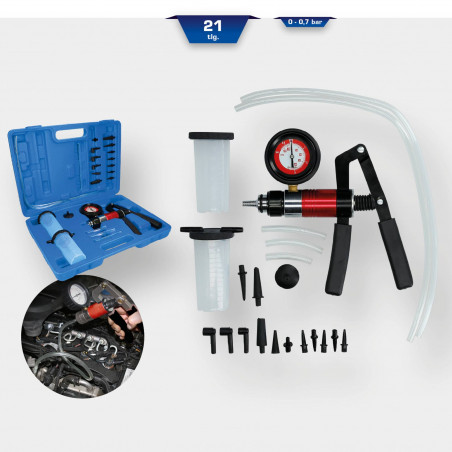 Coffret contrôle pression 21 pièces BRILLIANT TOOLS BT581500
