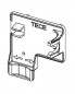 Bottom cistern support plate 2003-2014