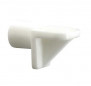 Taquet équerre diamètre 5mm blanc 12 pièces