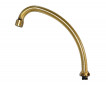 Bec col de cygne diamètre 18 mm vieux bronze pour mélangeur évier TIFFANY Bec col de cygne diamètre 18 mm vieux bronze pour mélangeur évier TIFFANY