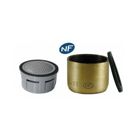 Aérateur de robinet femelle 22x100 couleur bronze
