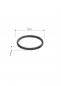 Joint de bassin de cloche de WC encastrés 110.400/110.800 GEBERIT Joint de bassin de cloche de WC encastrés 110.400/110.800 GEBERIT