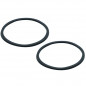 Flachdichtung für Spülbecken- oder Badewannensiphon, D. 62,8 x 56,5 x 2 mm