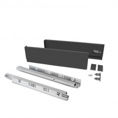 Kit de tiroir de cuisine Vertex EMUCA 60kg hauteur 178mm longueur 500mm gris anthracite