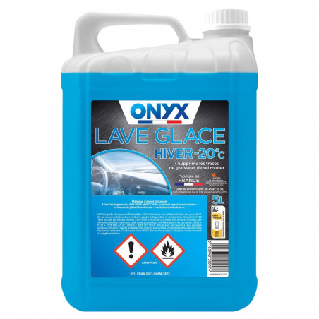 Lave-glace voiture hiver -20°C prêt à l’emploi ONYX 5L