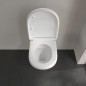 Abattant WC ViCare avec SoftClosing et QuickRelease Villeroy & Boch Blanc AntiBac