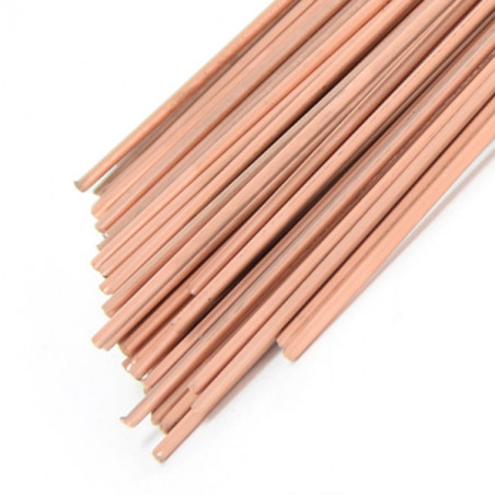 Brasure argent 6% diamètre 2mm 5 baguettes