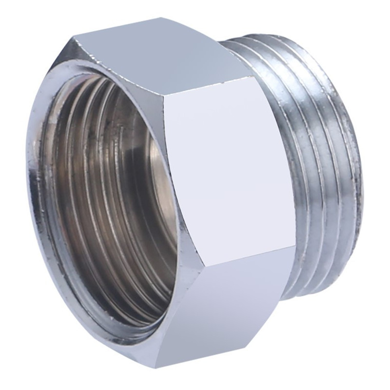 Nipplo cromato maschio femmina 20x27 / 20x27 Nipplo cromato maschio femmina 20x27 / 20x27