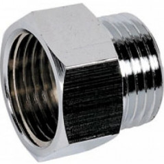 Verchromter Nippel männlich weiblich 12x17 / 12x17