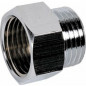 Verchromter Nippel männlich weiblich 12x17 / 12x17 Verchromter Nippel männlich weiblich 12x17 / 12x17