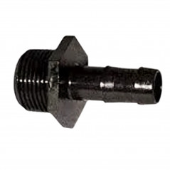 M20x27/16 fitting met weerhaak voor druppelirrigatie