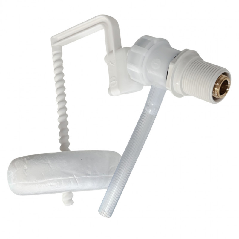Robinet flotteur pour régulateur de niveau piscine ASTRAL 42627NM filetage 15x21 / 12x17