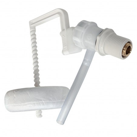 Robinet flotteur pour régulateur de niveau piscine ASTRAL 42627NM filetage 15x21 / 12x17