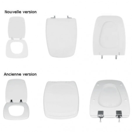 Toilet seat SELLES Cheverny, Rose Satin