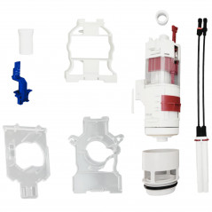 Mécanisme WC suspendu double volume pour réservoir encastré NICOLL INEO