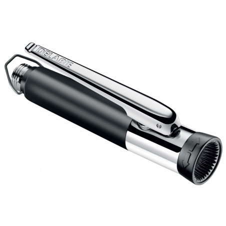 Mezclador profesional de ducha de cocina M1/2" rociador regulable, difusor antical, boquilla antichoque, negro