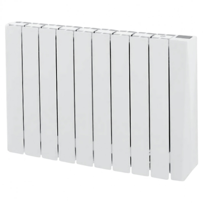 1500W low-energy fluid inertia electric radiator, 9 aluminum elements 1500W low-energy fluid inertia electric radiator, 9 aluminum elements