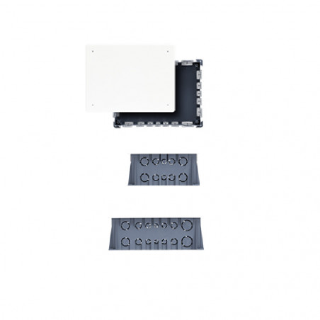 Vliering aansluitdoos, 295x255x102 mm