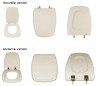 Toilet seat SELLES Cheverny, Opaline Pergamone Toilet seat SELLES Cheverny, Opaline Pergamone