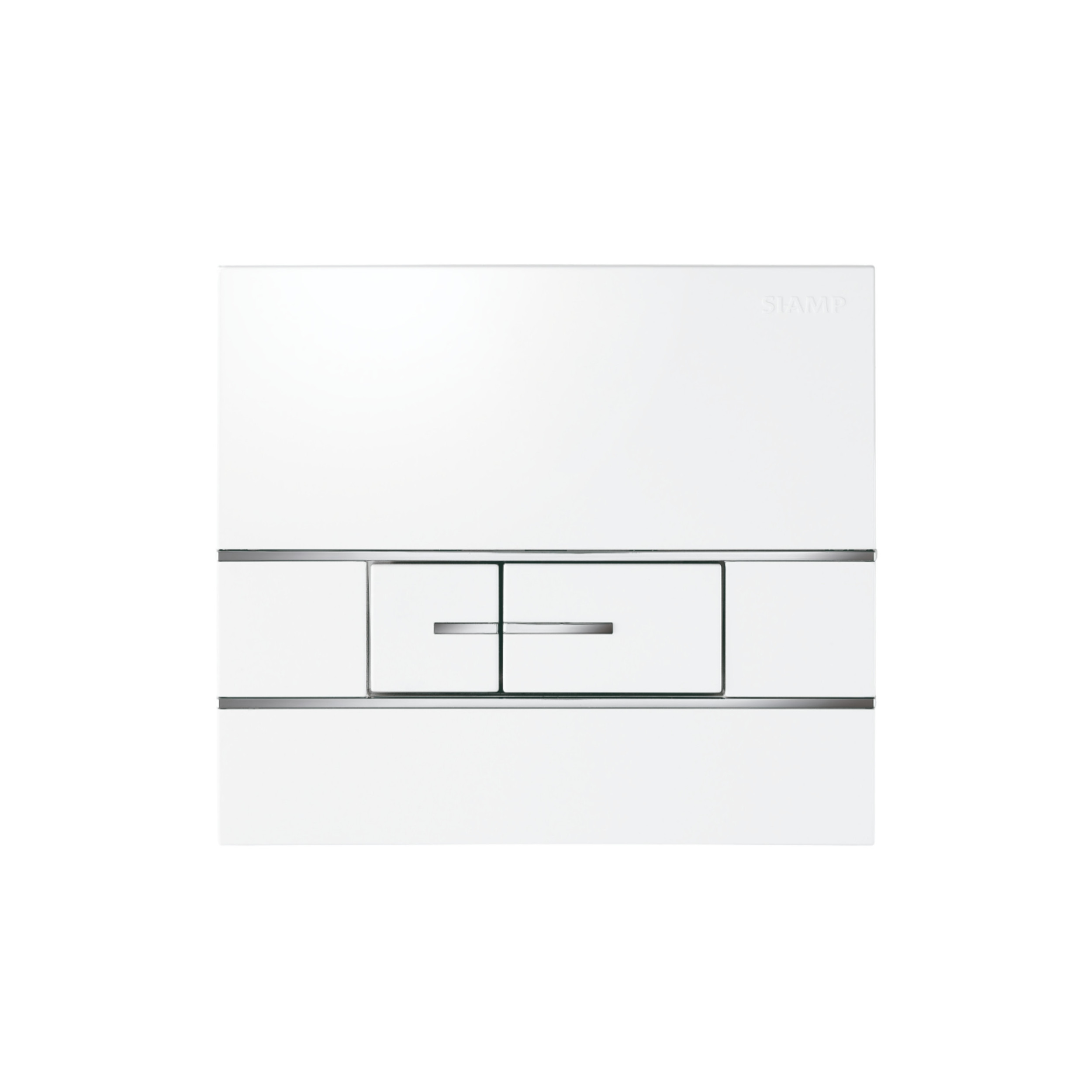 Panel de control de volumen doble Segmento blanco Verso 350, Verso 1100, PMR, depósitos integrados Intraslim