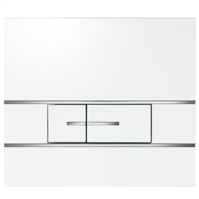 Panel de control de volumen doble Segmento blanco Verso 350, Verso 1100, PMR, depósitos integrados Intraslim
