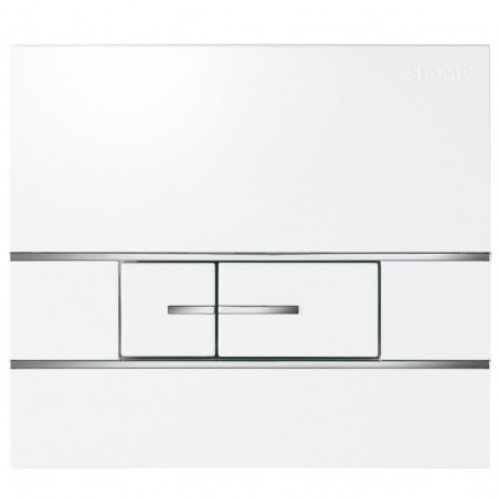Panel de control de volumen doble Segmento blanco Verso 350, Verso 1100, PMR, depósitos integrados Intraslim
