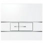 Double volume control panel White segment Verso 350, Verso 1100, PMR, Intraslim built-in tanks Double volume control panel White segment Verso 350, Verso 1100, PMR, Intraslim built-in tanks