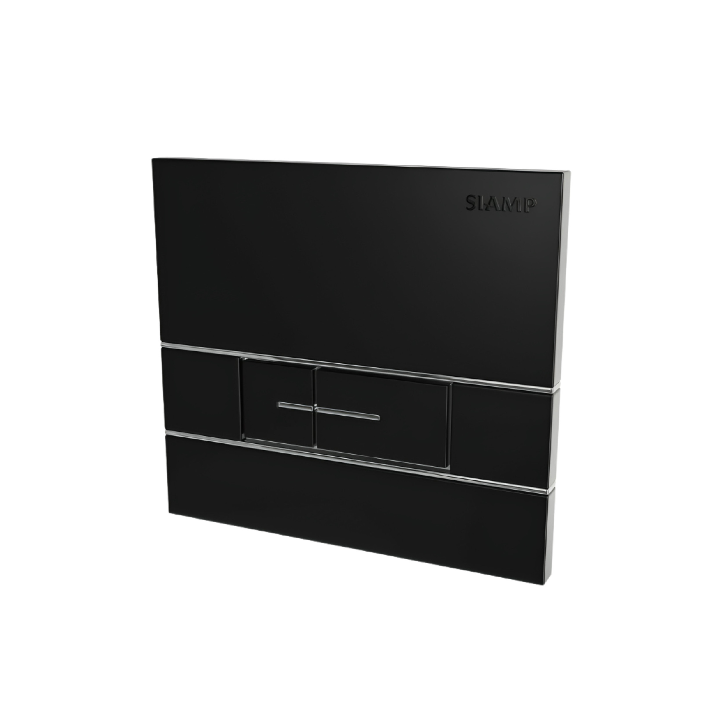 Segment control panel Matt black Verso 350, Verso 1100, PMR, Intraslim, double volume built-in tanks