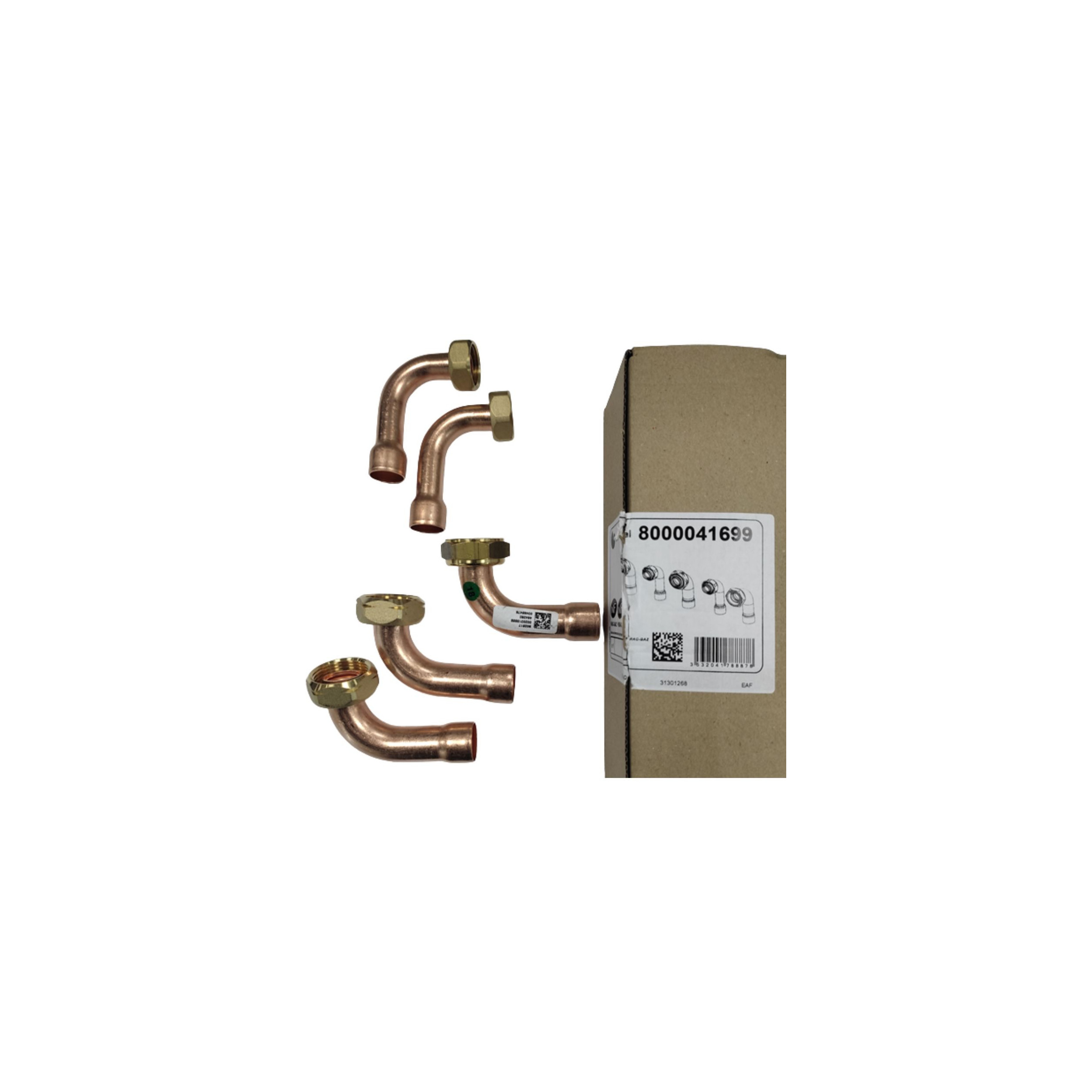 Manguitos de soldadura para placa de conexión SAUNIER DUVAL 8000041702