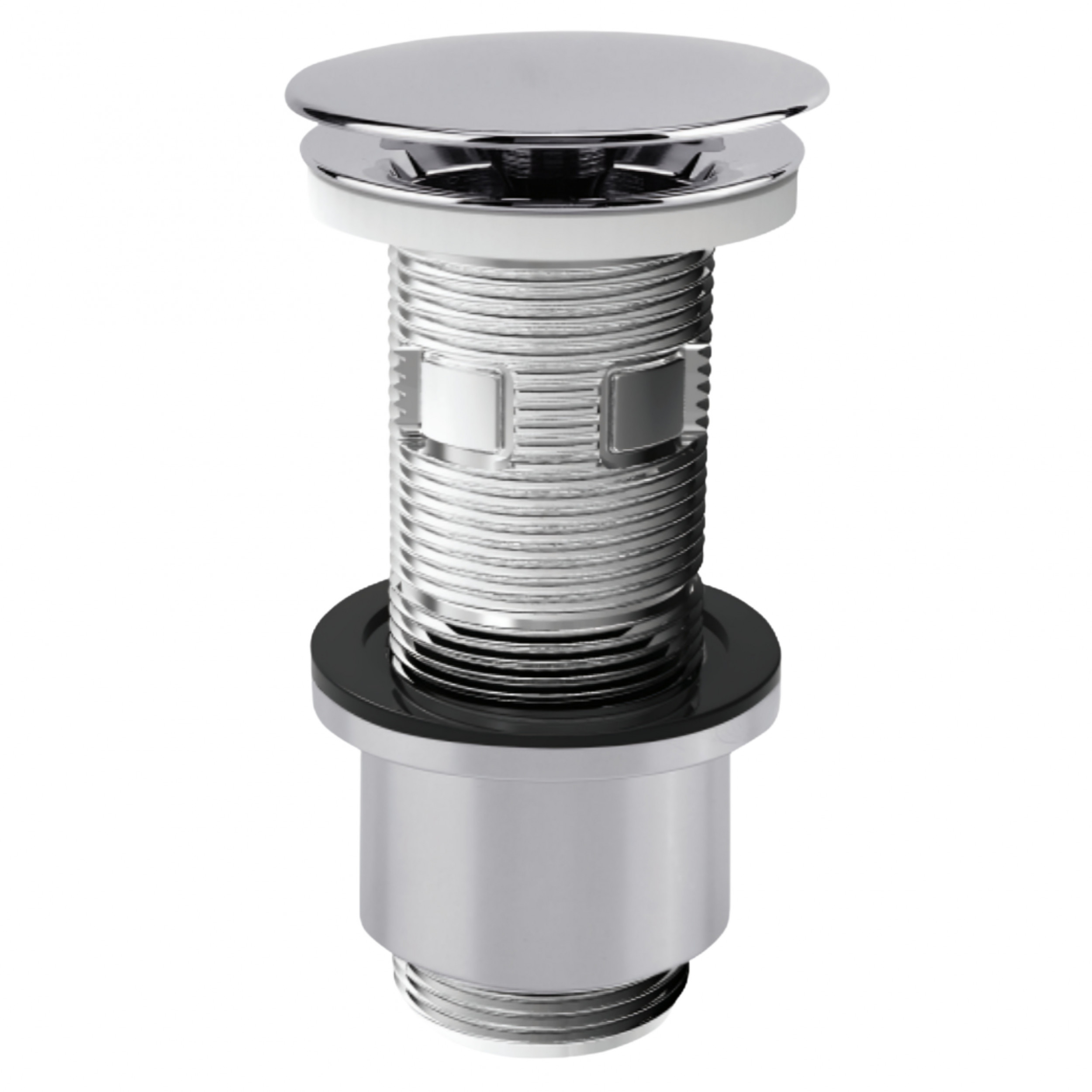 Bonde universelle chromée NF lavabo ou vasque, clapet digiclic ou fixe