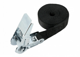 Cinghia di ancoraggio con tenditore a cricchetto, 1200 kg, 5 m x 25 mm