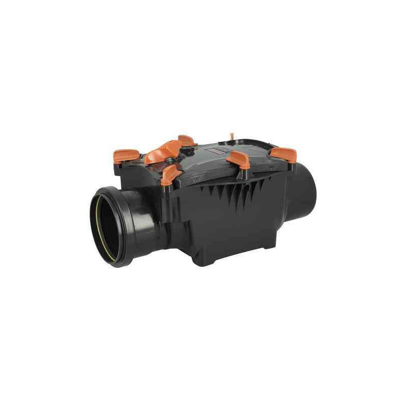 Swing check valve in PVC pressure bonded diameter 125mm Swing check valve in PVC pressure bonded diameter 125mm