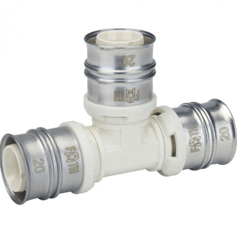 Te radial multicapa de PPSU 20x20x20mm sin plomo