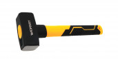 Three-material sledgehammer, forged, chamfered and polished head, 1.250 KG Three-material sledgehammer, forged, chamfered and polished head, 1.250 KG