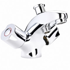 Mélangeur bain-douche monotrou à têtes céramiques KRAMER 20.3500.CE090
