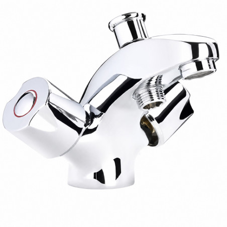 Mélangeur bain-douche monotrou à têtes céramiques KRAMER 20.3500.CE090