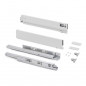 Vertex external drawer set 40kg height 83mm depth 450mm steel white EMUCA