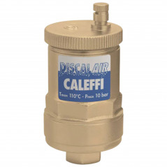 Purgeur automatique DISCALAIR 1/2" F en laiton pour chauffage et ECS