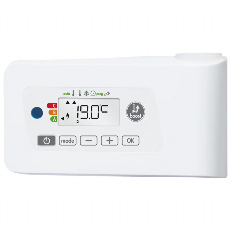 Digitale combiset voor 1000 W handdoekdroger met geïntegreerde bediening, wit Digitale combiset voor 1000 W handdoekdroger met geïntegreerde bediening, wit